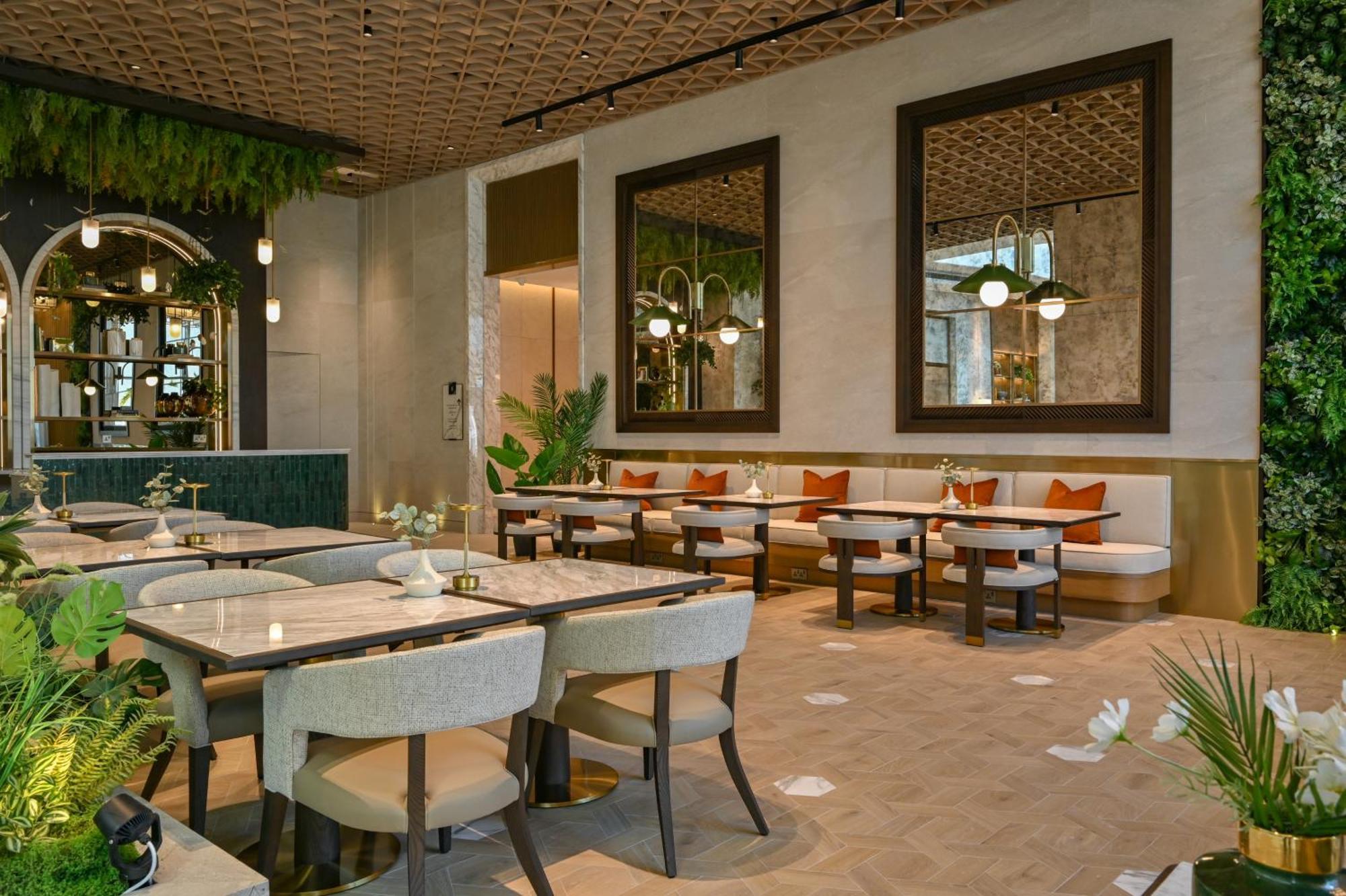 Onyx Rotana Hotel มานามา ภายนอก รูปภาพ The interior of the restaurant