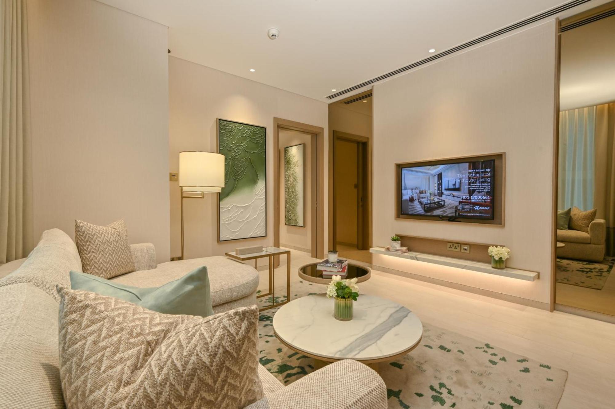 Onyx Rotana Hotel มานามา ภายนอก รูปภาพ Living room
